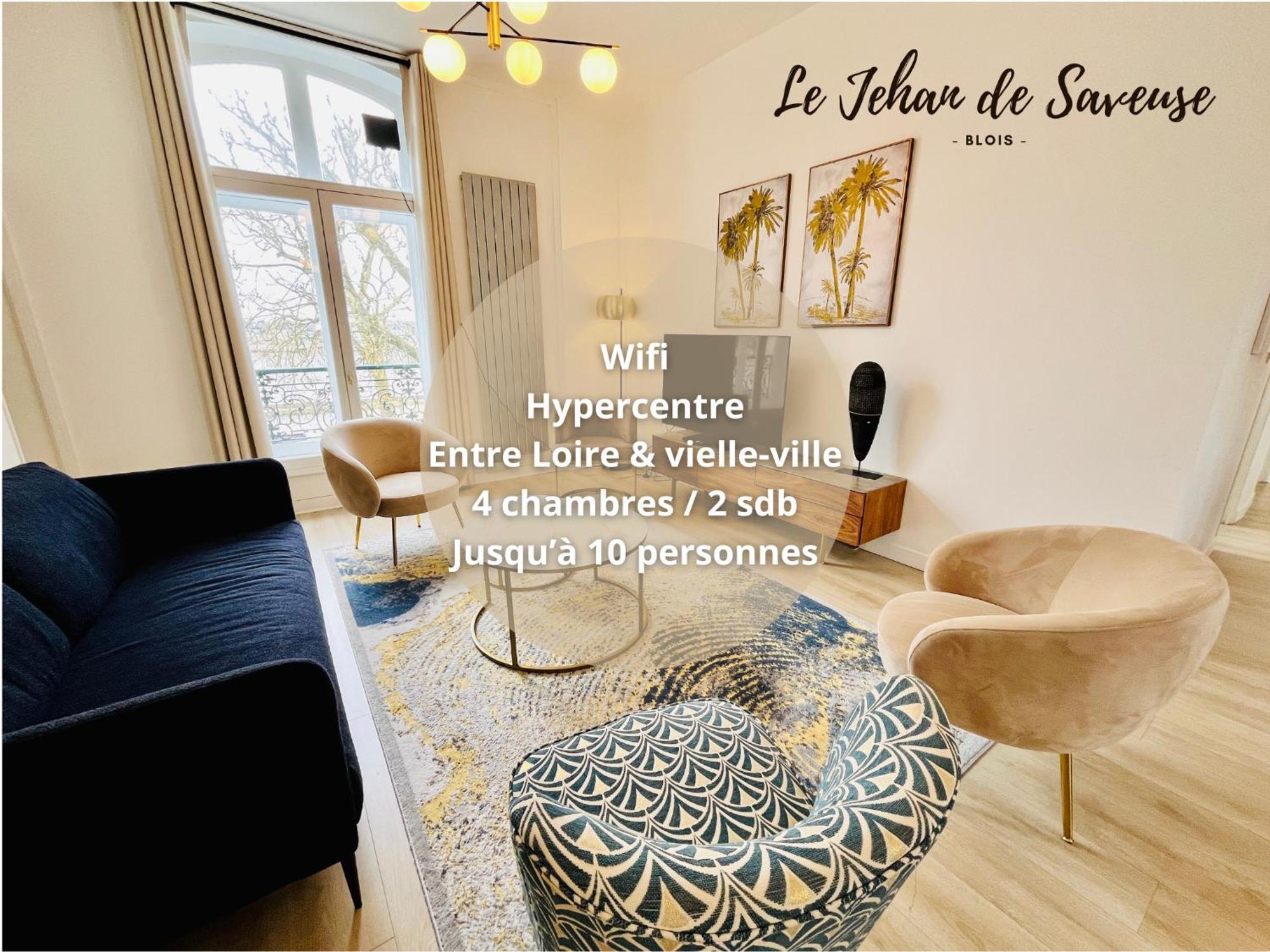Appartement Nouvelle Vues sur Loire à Blois Extérieur photo